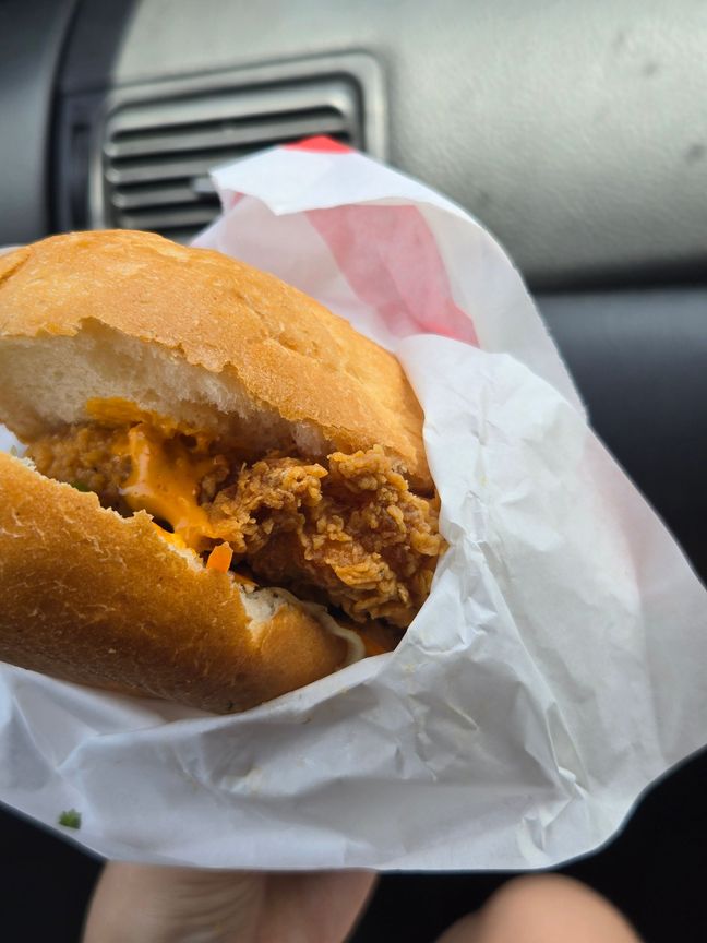 Newcastle KFC limited Banh Mi Zinger.